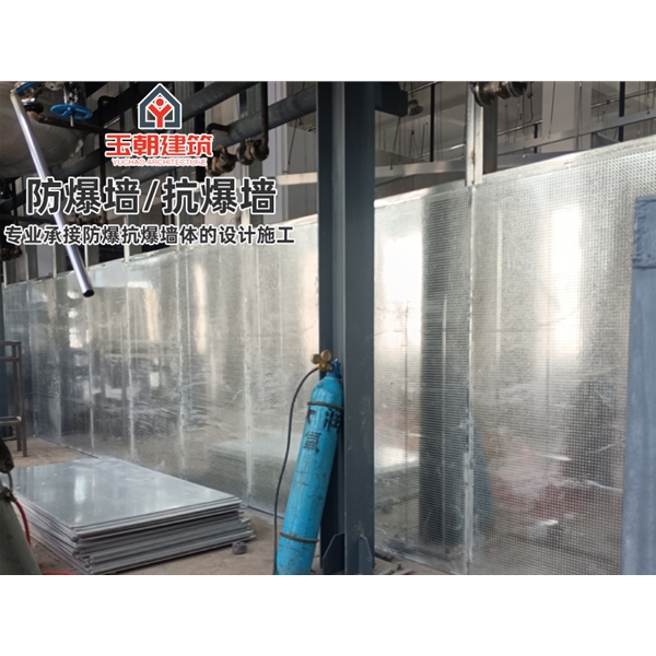 寿光纤维复合钢板抗爆墙定制 轻质防爆墙施工安装一条龙服务